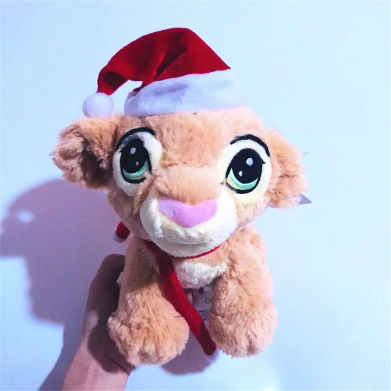 1 шт./лот 25 см плюш Рождество тигр кошка Лев Кукла мышка подарок детские игрушки