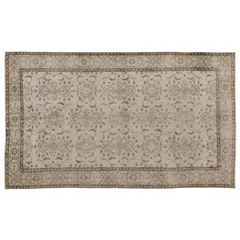 

Handmade Beige Vintage English English Area Rug 160x274 Cm-5'3''X8'12''