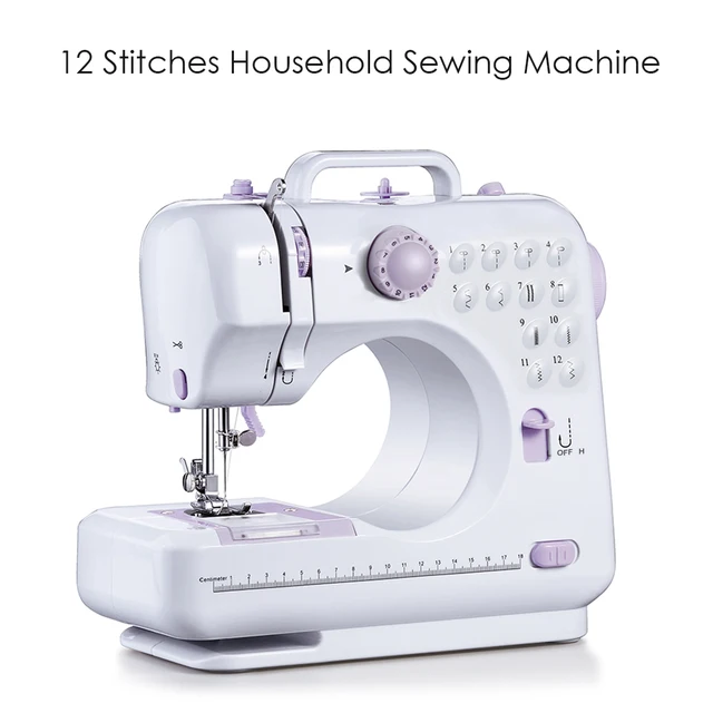 MEGLE FHSM-505 Sewing Machine For Beginners - 12 Stitches, Foot Pedal, Auto Thread Rewind