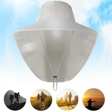 

Unisex UV Protection Cap Summer Outdoor Fishing Climbing Sun Hat with Neck Flap шляпа женская летняя