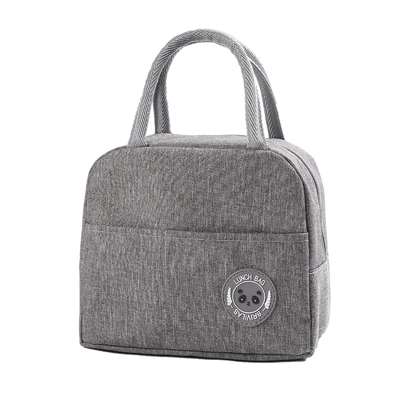 Lunch Bag Cooler Tote Portable Insulated Box Canvas Thermal Cold Food Container School Picnic For Men Women Kids Travel Lunchbox 5