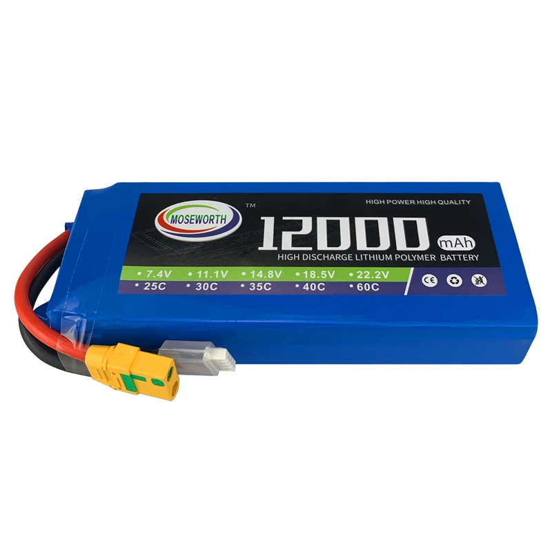 Аккумулятор LiPo 3S 11 1 В 12000 мАч 25C для радиоуправляемого дрона вертолета автомобиля