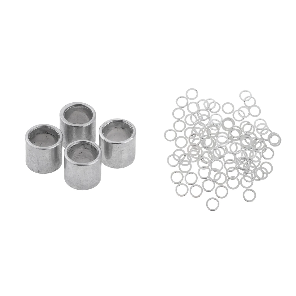 104pcs Replacement Speed Washers and Spacers for Bearings Performance Truck Axle Mounting Repair Hardware