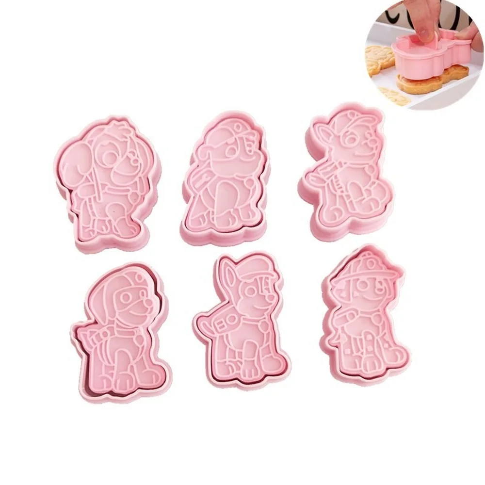 Big Sale Cookie-Cutter Mold Do Little-Pony-Set Cartoon 6pc Do-Ciastek-Push of 3d Foremki My YDwpegO7DQM