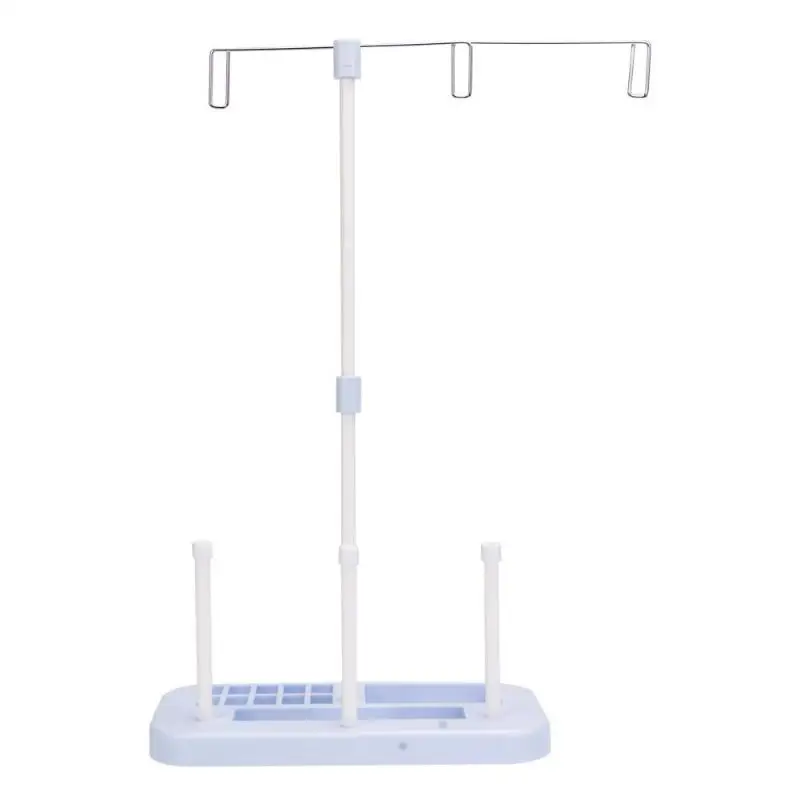 

Adjustable Plastic Thread Spools Holder Stand Metal Thread Spool Support 3 Embroidery Sew Quilting Home Sewing Machine Spool Kit