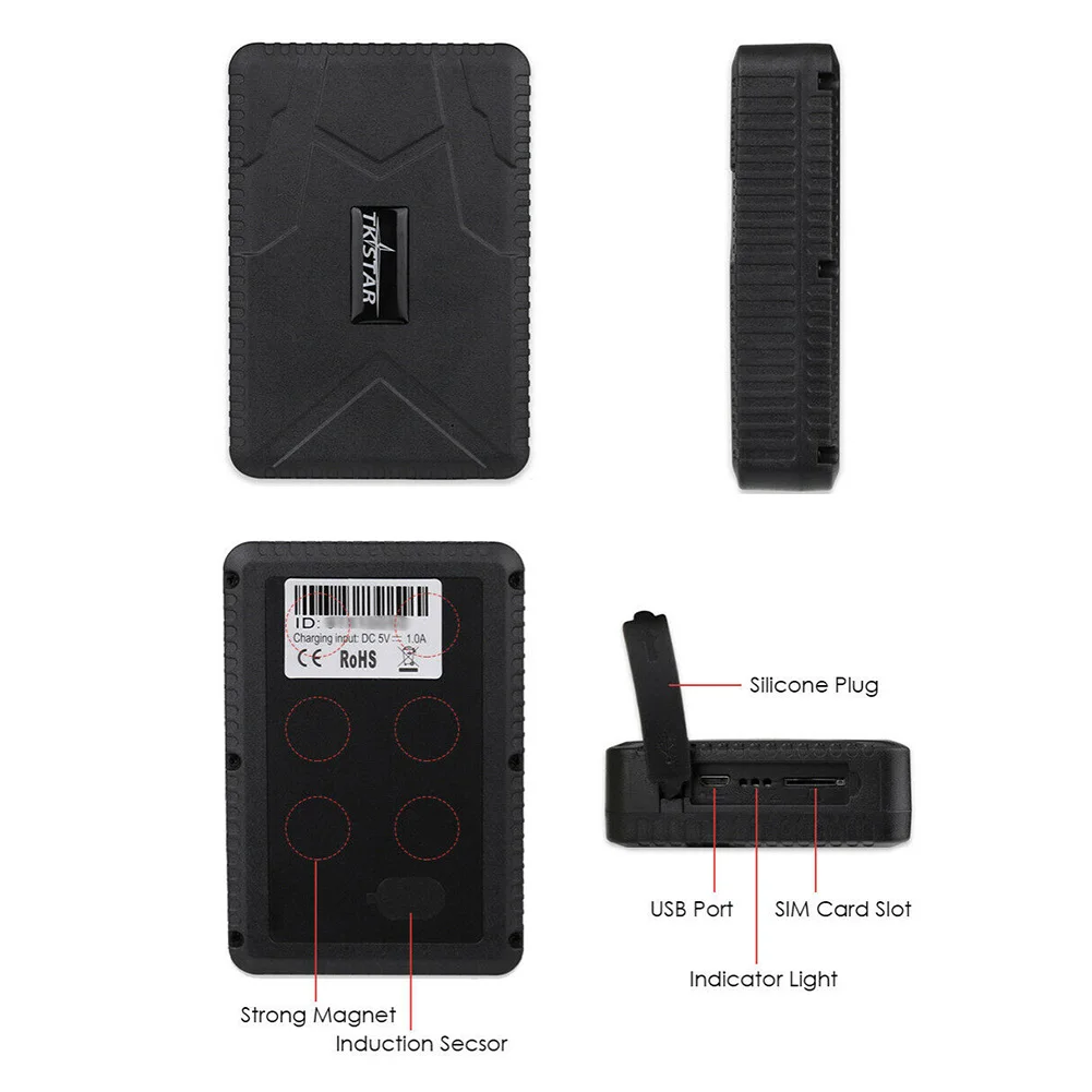  3G TK915 Auto Fahrzeug 10000mAh Batterie Alarm Elektronische Ortung GPS Tracker Auto Wasserdicht St