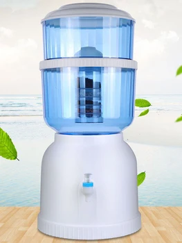 

Desktop Drinking Fountain With Water Barreled Water Pump Bucket Holder Press Household Pumping Device For Student Dorm