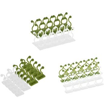 

Plant Holder Self-Adhesive Hook Plant Climbing Wall Fixing Clip for Garden Plant Vine Bracket