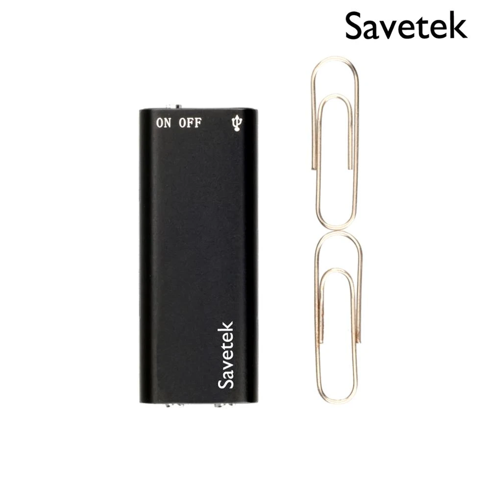 Savetek Smallest Mini Usb Pen Voice Activated 8gb 16gb Digital Voice
