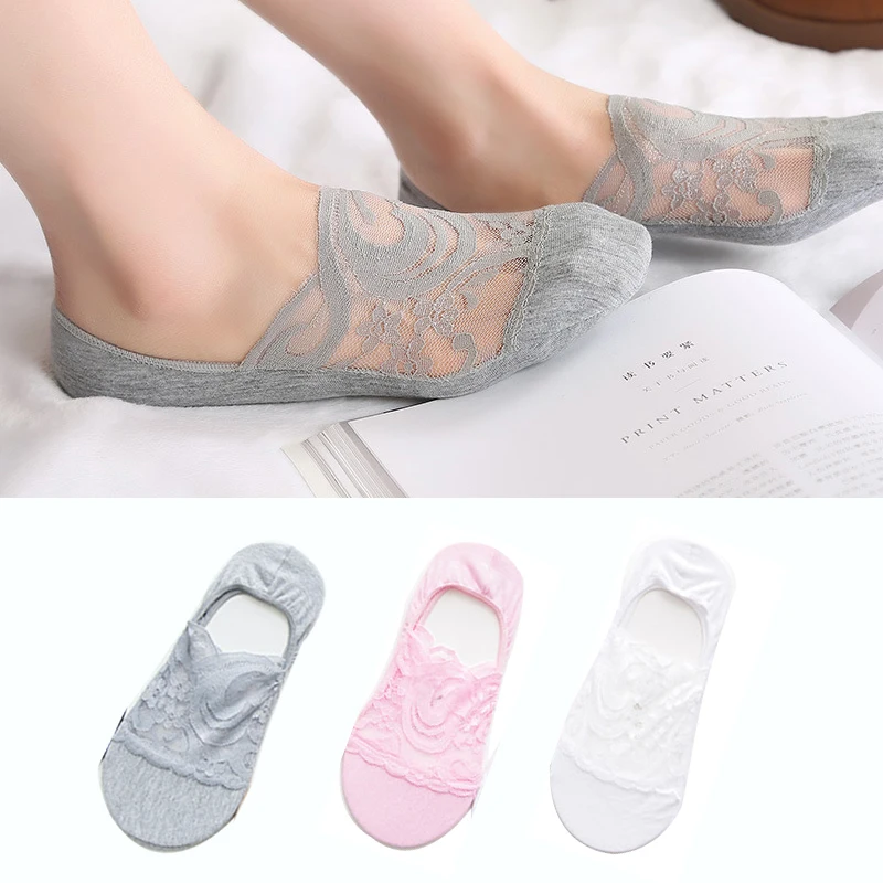 3pair style 7 6 шт. = 3 пары, женские носки-башмачки, однотонные модные неглубокие невидимые носки, женские носки-тапочки, Sokken Meias - Цвет: 3pair style 7