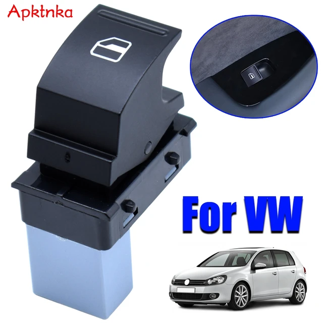 1X interrupteur de lève-vitre électrique bouton de commande côté passager  pour VW Golf Polo Passat CC Jetta Tiguan Caddy OE #1K0959855 - AliExpress