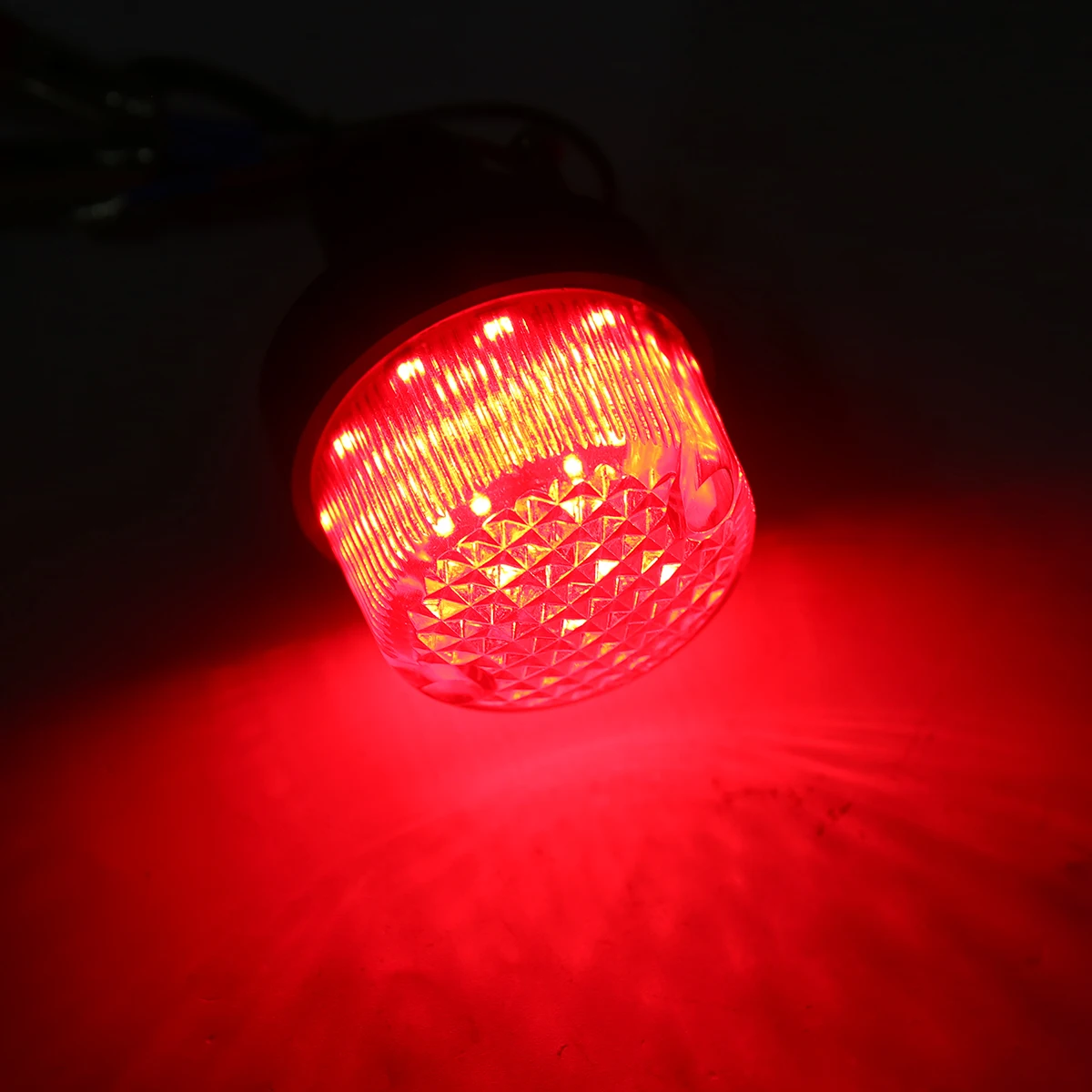 Motorcycle LED License Plate Light Bulb 12V Tail Break Lamp Turn Signal High Brightness For ATVs Dual Purpose Bike Cafe Racer