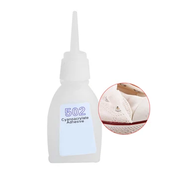 

2pcs 502 Glue Cyanoacrylate Adhesive Strong Bond For Fast Repair Tool Leather Wood Rubber Metal Glass Instant adhesive