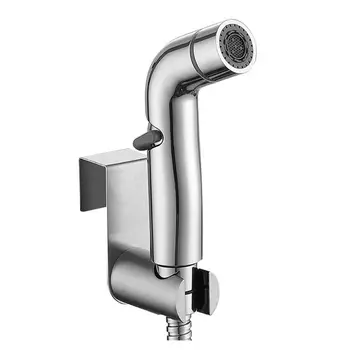 

Stainless Steel Toilet Hand Held Bidet Faucet Sprayer Bidet Set For Bathroom 35ED