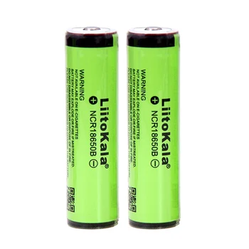 

1-20PCS Liitokala 18650 3400mAh 3.7V NCR18650B Lithium Battery for Flashlights plus protection board Free Shopping