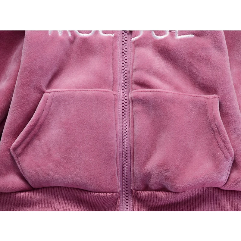 Spring Kids Clothing Sets Velvet Pajamas Toddler Children Clothes Coats+Pants Baby Boy Tracksuit Autumn Outfits Girls Sport Suit