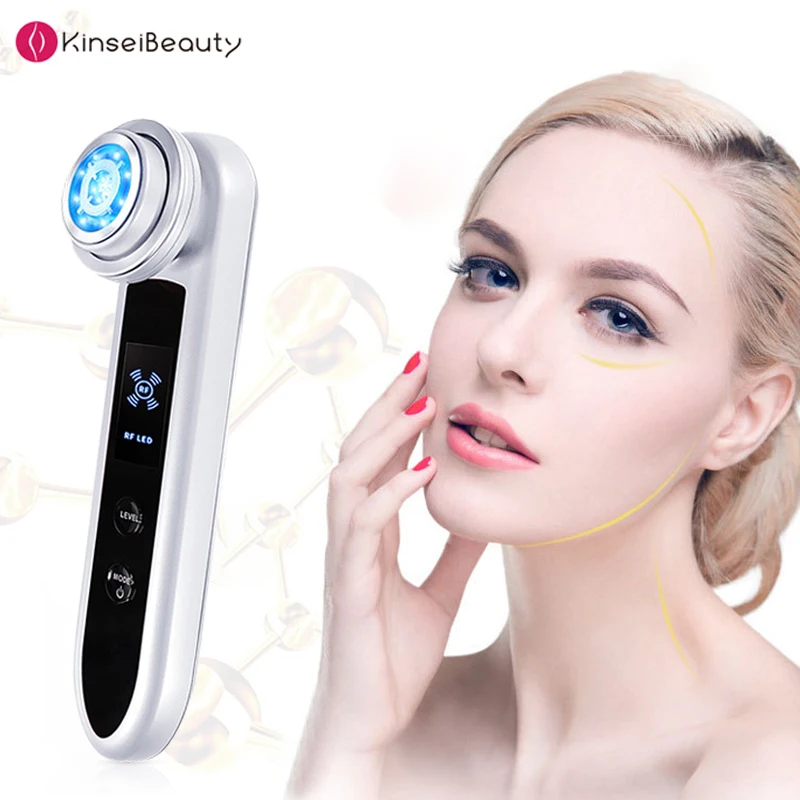 

EMS RF Skin Care Clean Tighten Lifting Facial LED Photon Radio Frequency Beauty Massager Machine Skin Rejuvenation Anti-wrinkle