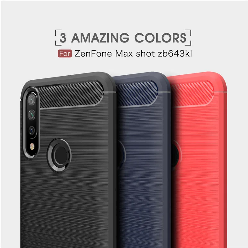 Soft Bumper Case For Asus Zenfone Max Plus M2 ZB634KL Silicone TPU Full Phone Shot Cover |