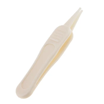 

Baby Safe Nose Clean Clip ABS Plastic Tweezers Ear Nose Clean Navel Tweezers Baby Care Booger Remover