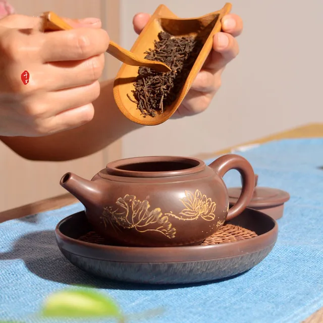 220-250Cc Guangxi Qin Zhou Cramm Qinzhou Nixing Team Nem Yixing Clay Teapot) Mi Ni Teáskanna Vintage A Puer Oolong Számára - Image 6