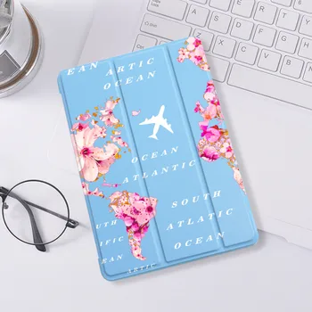 

World Trave for ipad 10.2 8th 2020 7th Generation Case 6th Pro 11 Case 2018 Mini 5 Cover Silicone For ipad Air 4 Mini 2 Air 3