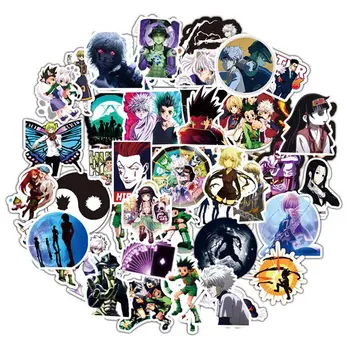

100 Pcs/lot HUNTER X HUNTER Anime Stickers Waterproof PVC Decal For Car Laptop Suitcase Skateboard Motorcycle For KIDS