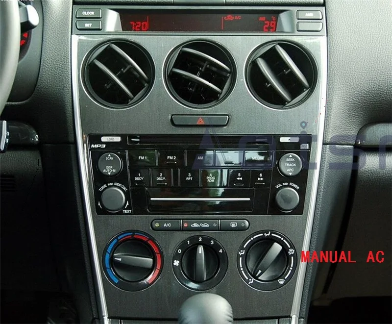 Discount Tesla Style Android 7 Vertical Screen GPS Navigation No DVD Player For Mazda 6 2002-2008 Auto Stereo Multimedia Player Head Unit 1