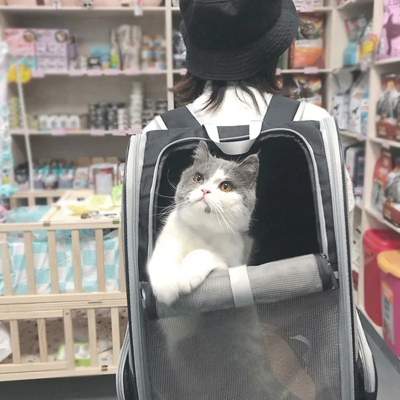 

pet carrier for puppy CAT Dog Carrier Backpack Portable Travel Pockets Breathable Hiking Carrying Double Shoulder Bag