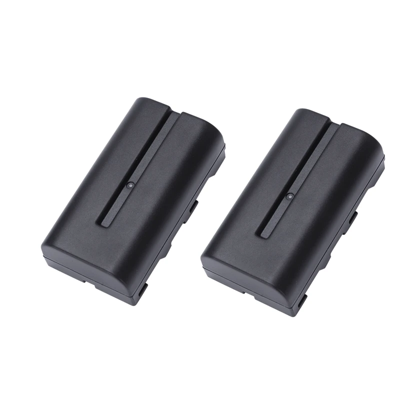 2 предмета Np-F550 Батарея и ЖК-дисплей двойной Батарея Usb Зарядное устройство для sony Np-F550 Батарея, совместимый с sony Np-F330, F550, F570 и sony