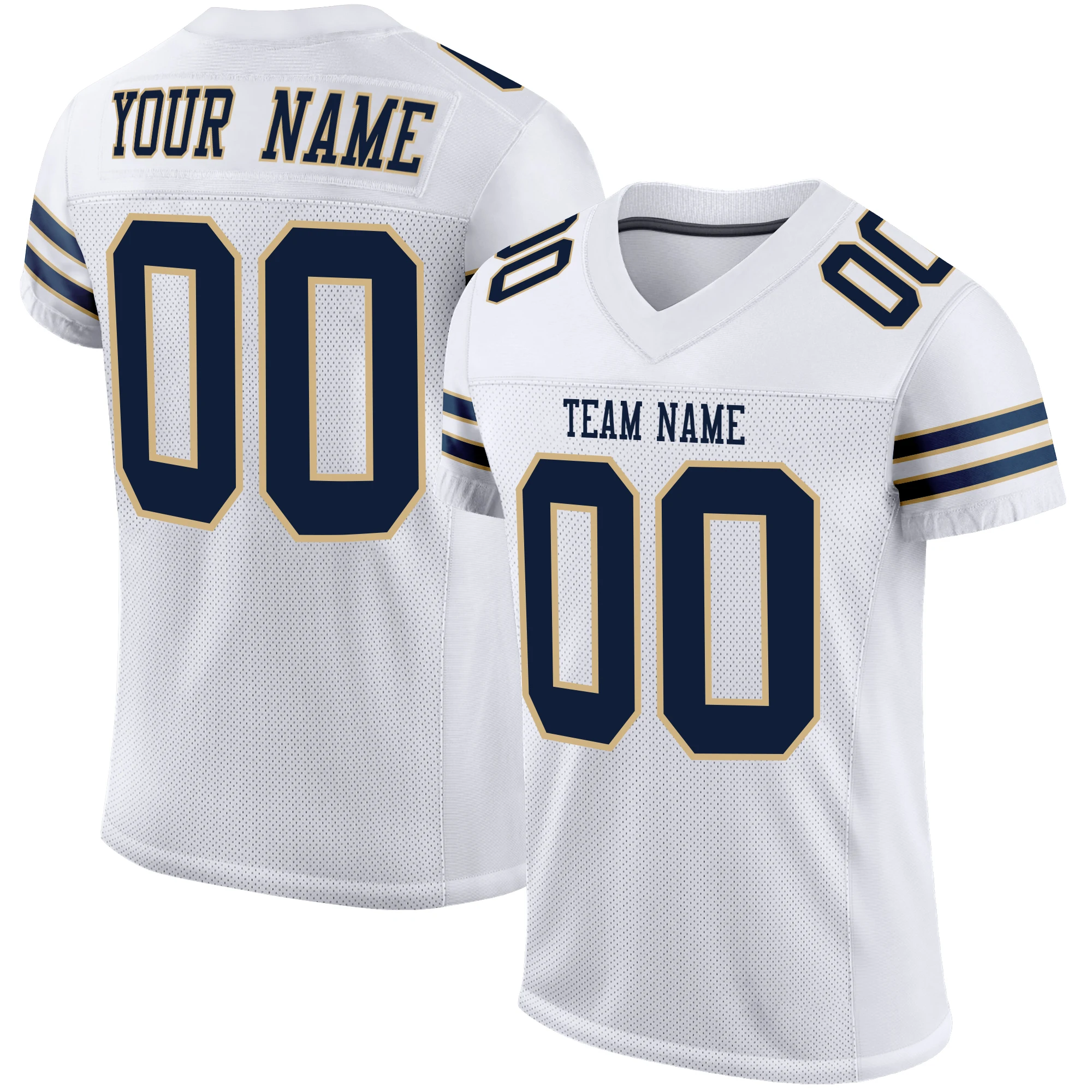 American Football Jersey Personalized Printing Team Name Number Rugby Jerseys Game Training Shirt for Men/Youth football jersey
