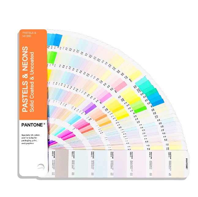 PANTONE色見本PASTELS&NEONS Coated&Uncoated PANTONE® USA | Pastels & Neons Chips | Coated & Uncoated