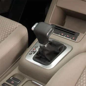 

For VW Tiguan 2007 2008 2009 2010 2011 Car-Styling Automatic Car Gear Stick Shift Knob With Leather Cover