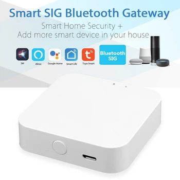 

2020 New Smart Wireless Gateway Bluetooth Mesh WiFi Gateway Smart Life APP Control Built-in Antenna Mini Size Smart Home System