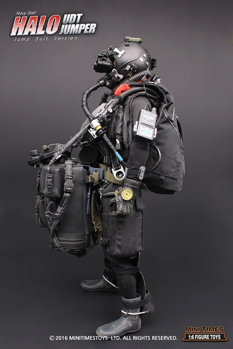 Мини-игрушки M004 M005 M010 M011 M012 M013 M014 1/6 темно-синий США уплотнение HALO UDT джемпер полный набор коллекционные игрушки подарок