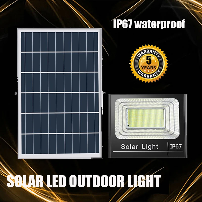 Solar LED Outdoor Street Light IP67 Waterproof Sensor Remote Control Multi-Function Highlight Lamp Suitable For Garden Festoon best solar lights