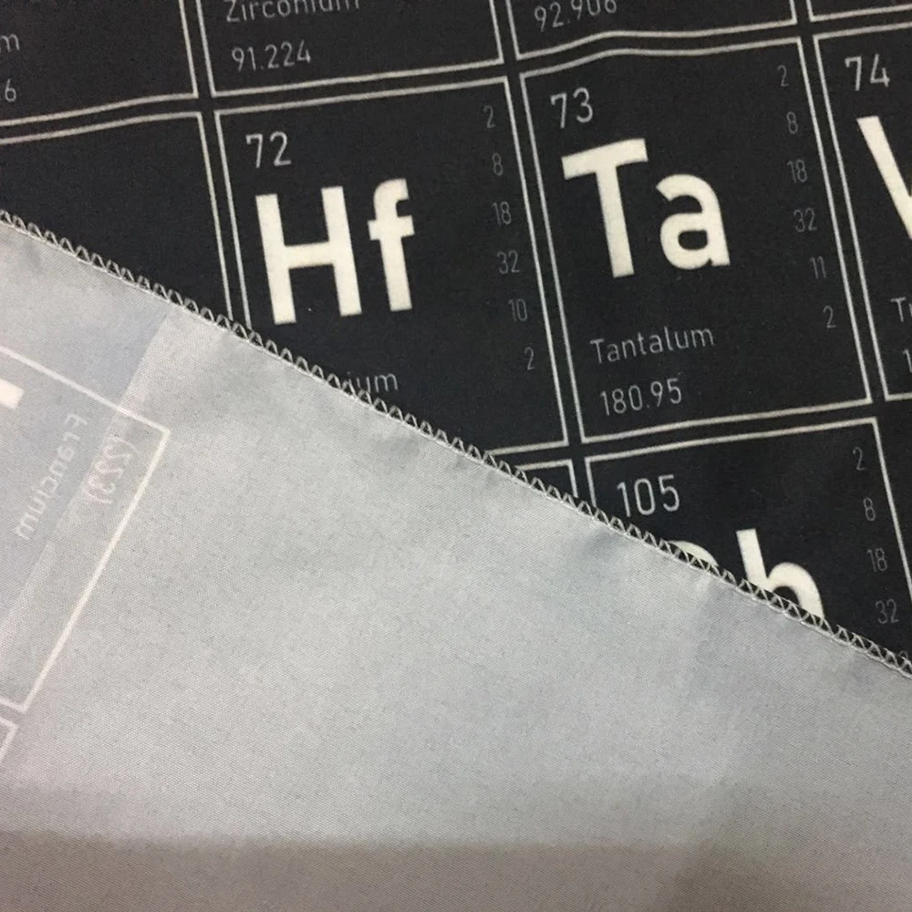 Tapestry Periodic Table of the Elements Chemistry Large Science Wall Hanging Art Canvas Dorm Home Room Decoration