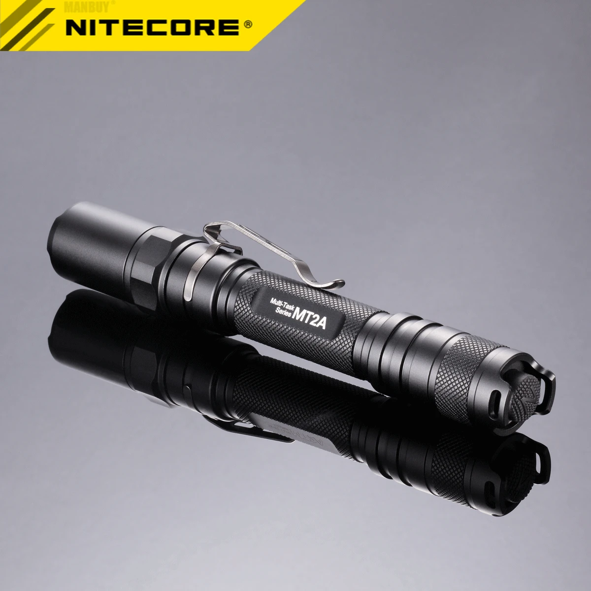 

2024 NITECORE MT2A CREE XPG R5 LED 345 Lumen Multi-Task Waterproof Flashlight Torches Outdoor Black Portable Lighting NO BATTERY