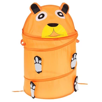 

Toy basket "Doggy" with handles and lid
