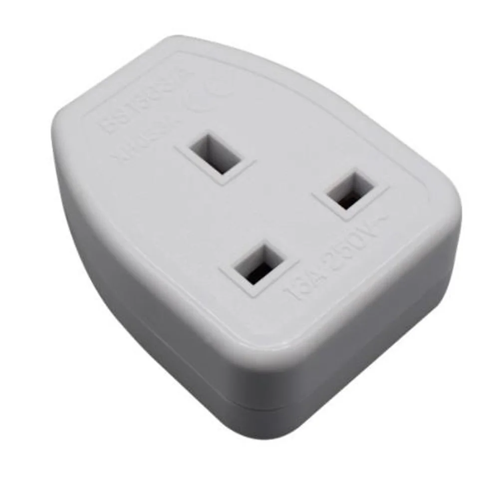 13A 250V universal electrical free-welding assembly socket Hong Kong UK Singapore BS1363 wiring female socket Black White Copper