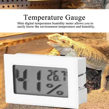 

Reptile Electronic Digital Temperature Humidity Meter Thermometer Hygrometer Reptile Dimming Thermostat