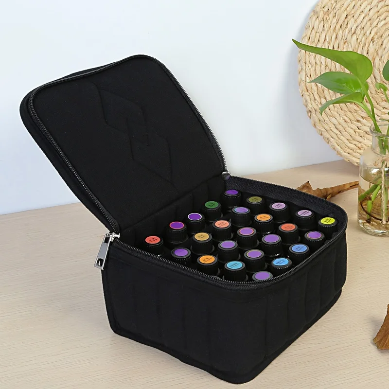 Портативный противоударный чехол для хранения 30 бутылок с эфирным маслом