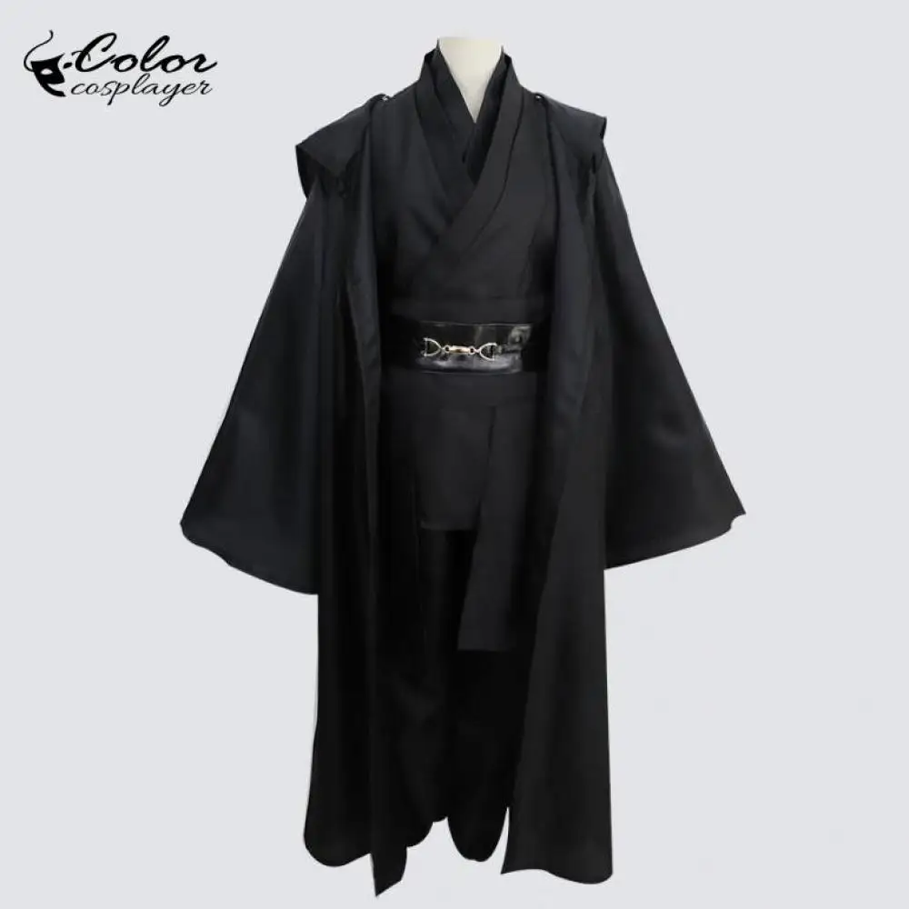Beste Kleur Cosplayer Star Wars Jedi Kostuum Volwassen Foelie Windu Obi Wan Kenobi Anakin Skywalker Mantel Ahsoka Tano Purim Carnaval Sets
