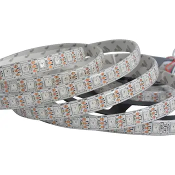 

5M WS2812B 74LEDS/M LED Strip Light WS2811 Built-in 5050 RGB Digital Dream color Flex LED Strip Individual Addressable DC5V