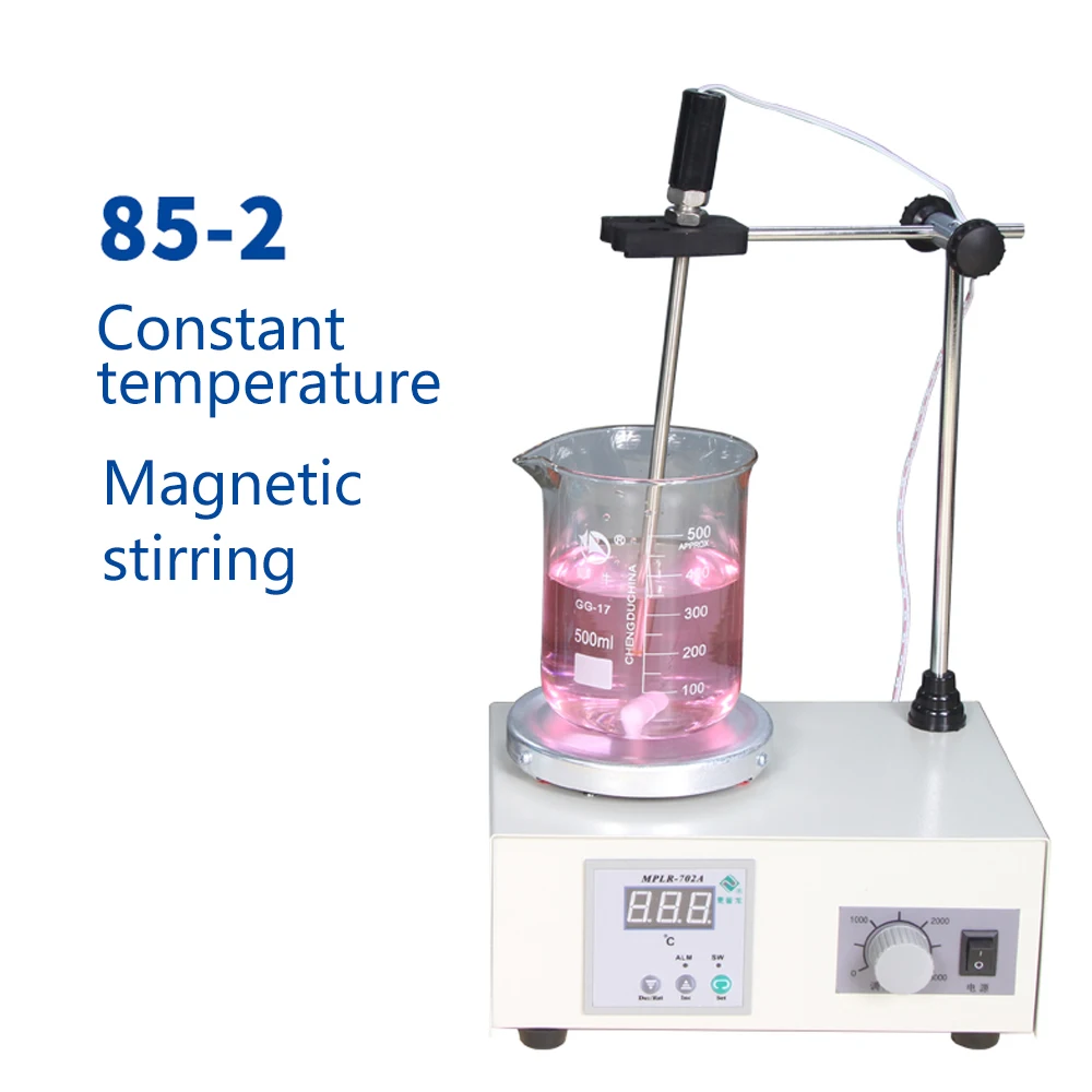 Магнитное перемешивающее устройство для лаборатории миксер Магнитный спинер Hotplate с нагревательной пластиной 85-2 цифровой магнитный