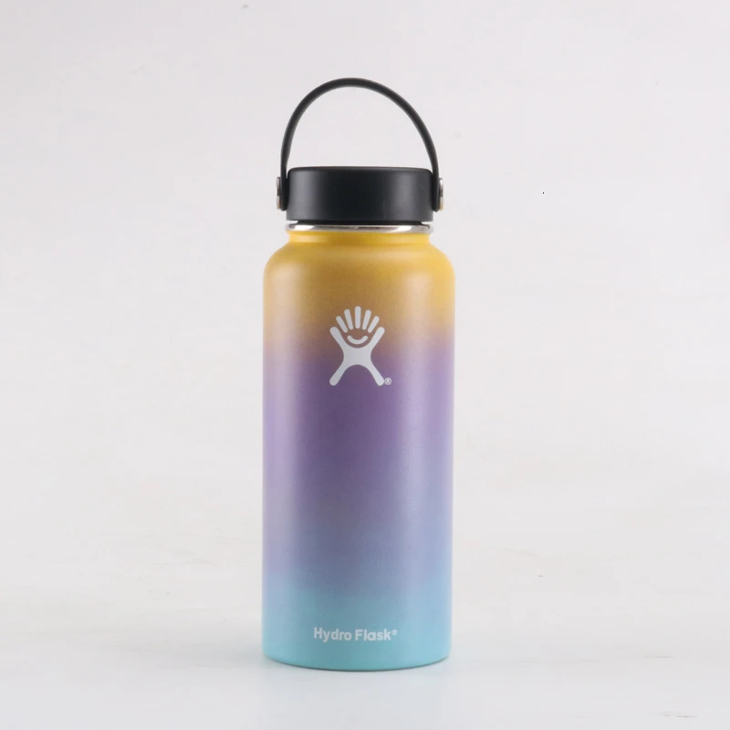 Фляга Hudro Lilac Hyrdoflask 32 унции 40 унций изолированная|Бутылки для воды| |