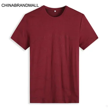 

Plus Fat Plus Size Men Short Sleeve T Shirt Trend Half Sleeve Sweatshirt Vest Men's Wear Fat Man T-shirt Backing Shirt