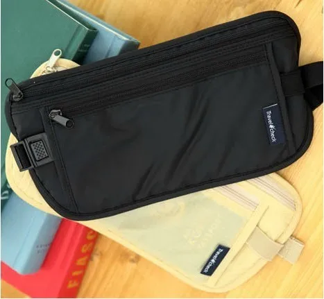 

Fashion Simple Outdoor Casual Travel Storage Bag Solid Color Close Fit Waist Bag Sports Backpack