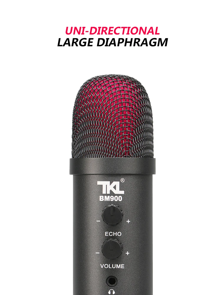 TKL USB Microphone Computer Condenser PC Gaming