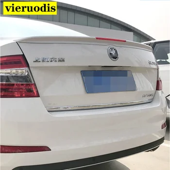 

For Octavia Spoiler ABS Material Car Rear Wing Primer Color Rear Spoiler For Volkswagen Skoda Octavia Spoiler 2015-2016