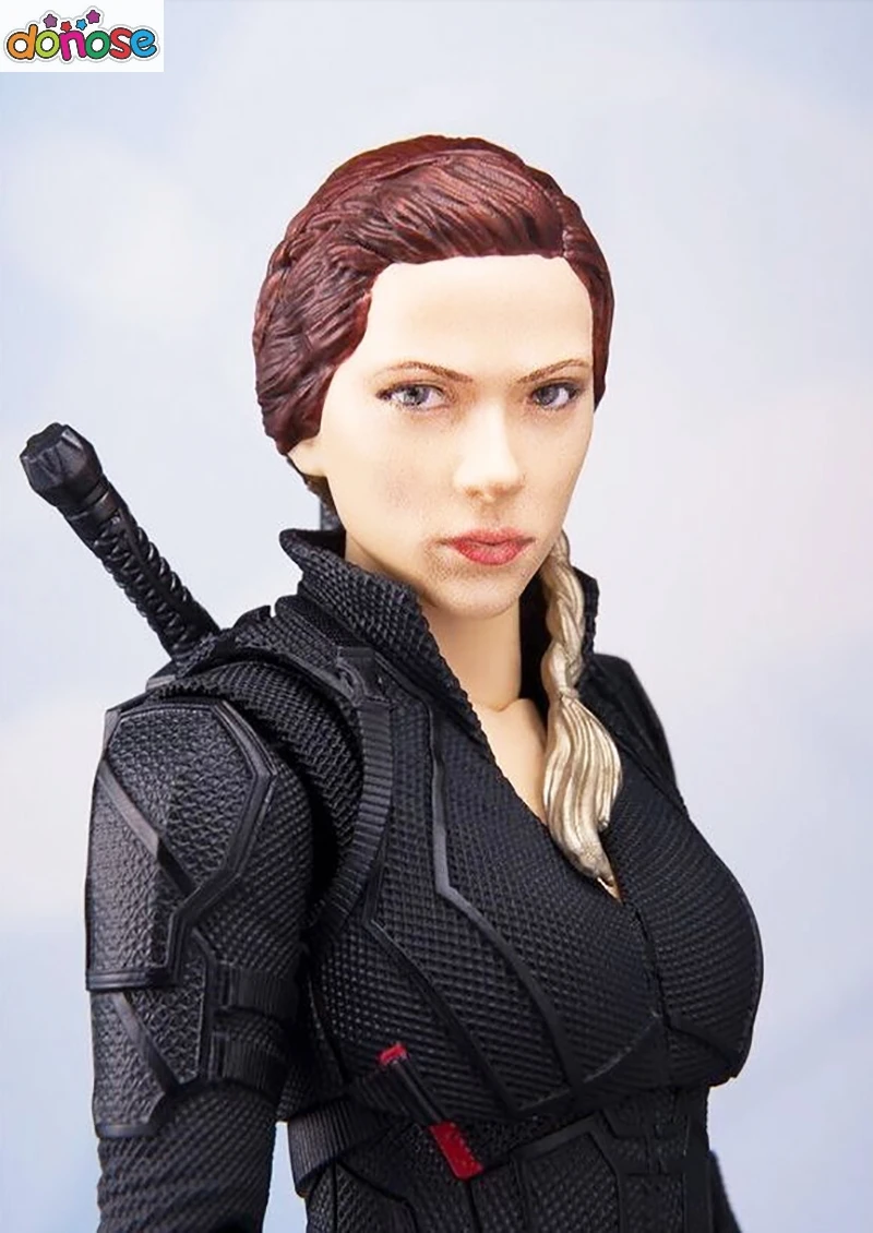 SHF Мстители 4 эндмейд Marvel черная вдов фигурка модель игрушки кукла рождественский подарок